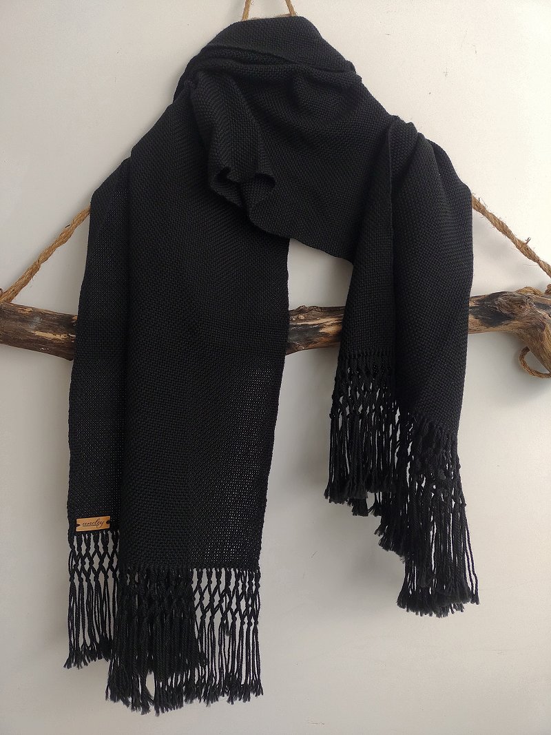 Pashminas tejidas en telar Curi artesanales